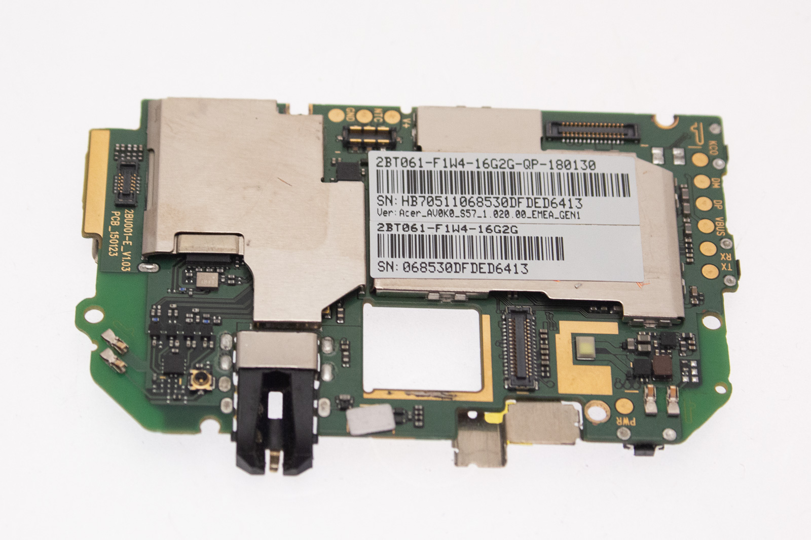 Acer Hauptplatine / Mainboard S57.MT6732.EU.ROM 16GB + RAM 2GB Liquid Jade Z (S57) (Original) Acer Hauptplatine / Mainboard S57.MT6732.EU.ROM 16GB + RAM 2GB Liquid Jade Z (S57) (Original)
