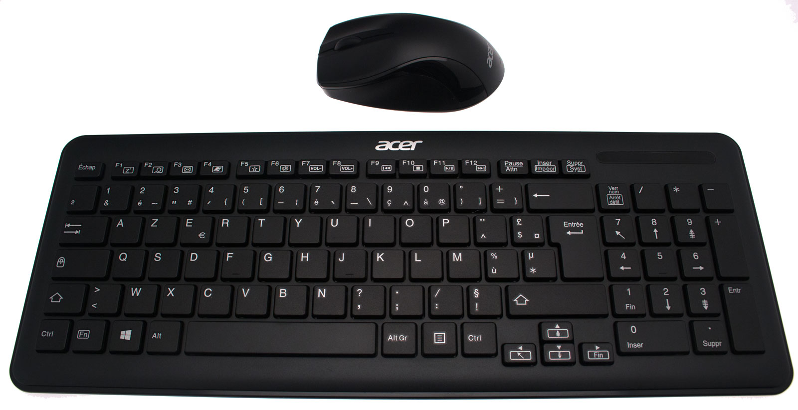 Acer Tastatur / Maus SET französisch (FR) schwarz Aspire TC-710 Serie (Original)