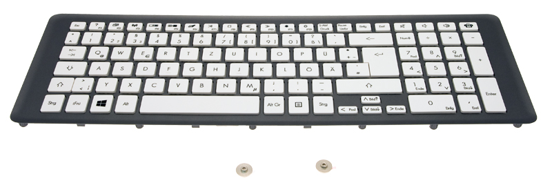 PackardBell Tastatur deutsch (DE) grau EasyNote LV11HC Serie (Original)