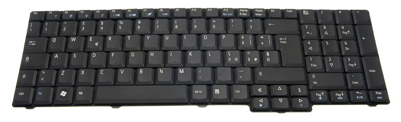 Acer Tastatur italienisch (IT) Aspire 7530G Serie (Original)