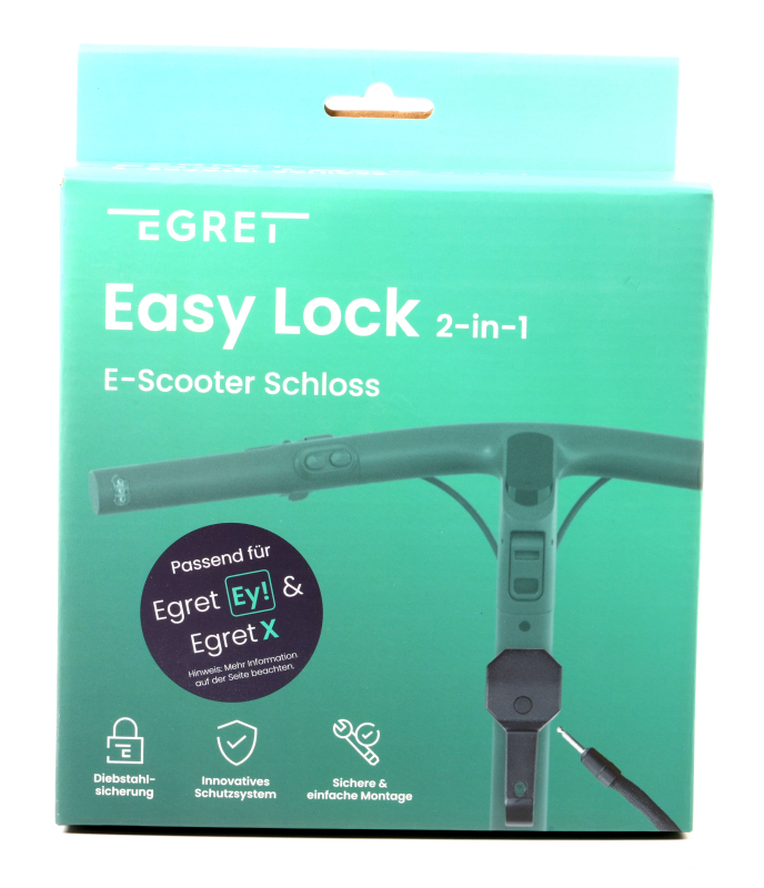 EGRET EASY LOCK E-SCOOTER SCHLOSS Ey! 1 (Original)