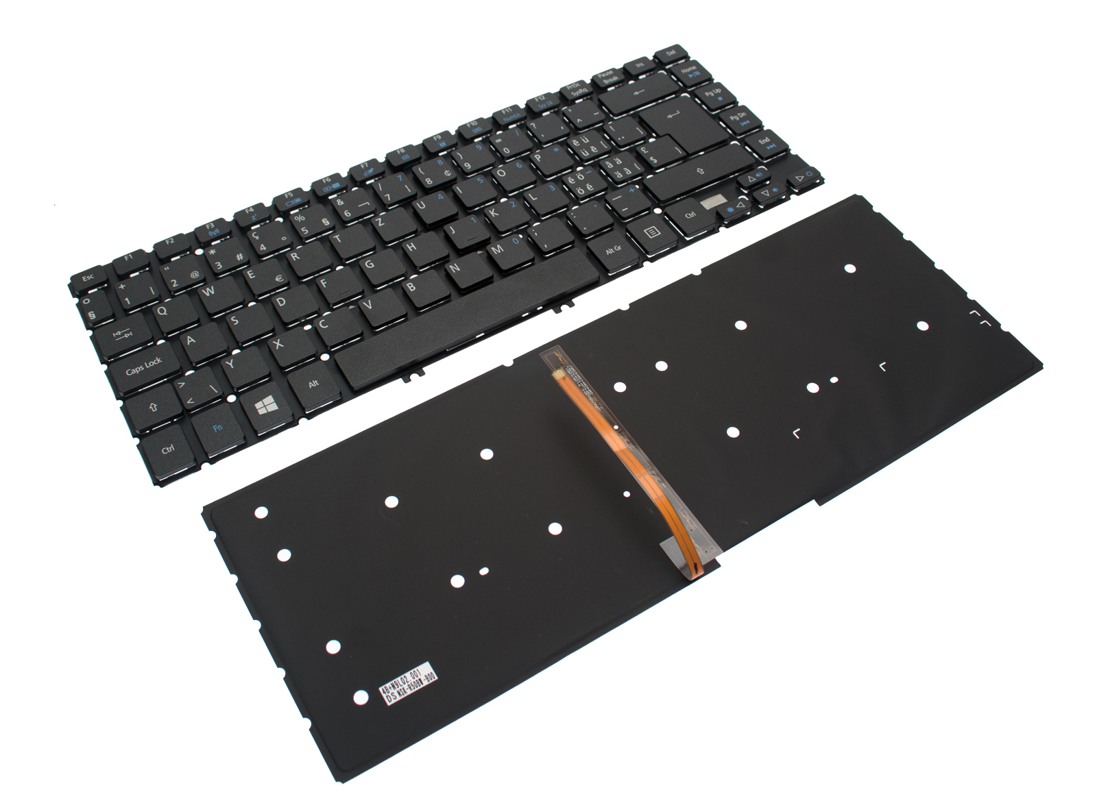 Acer Tastatur beleuchtet schweizerisch (CH) Aspire R7-572 Serie (Original)
