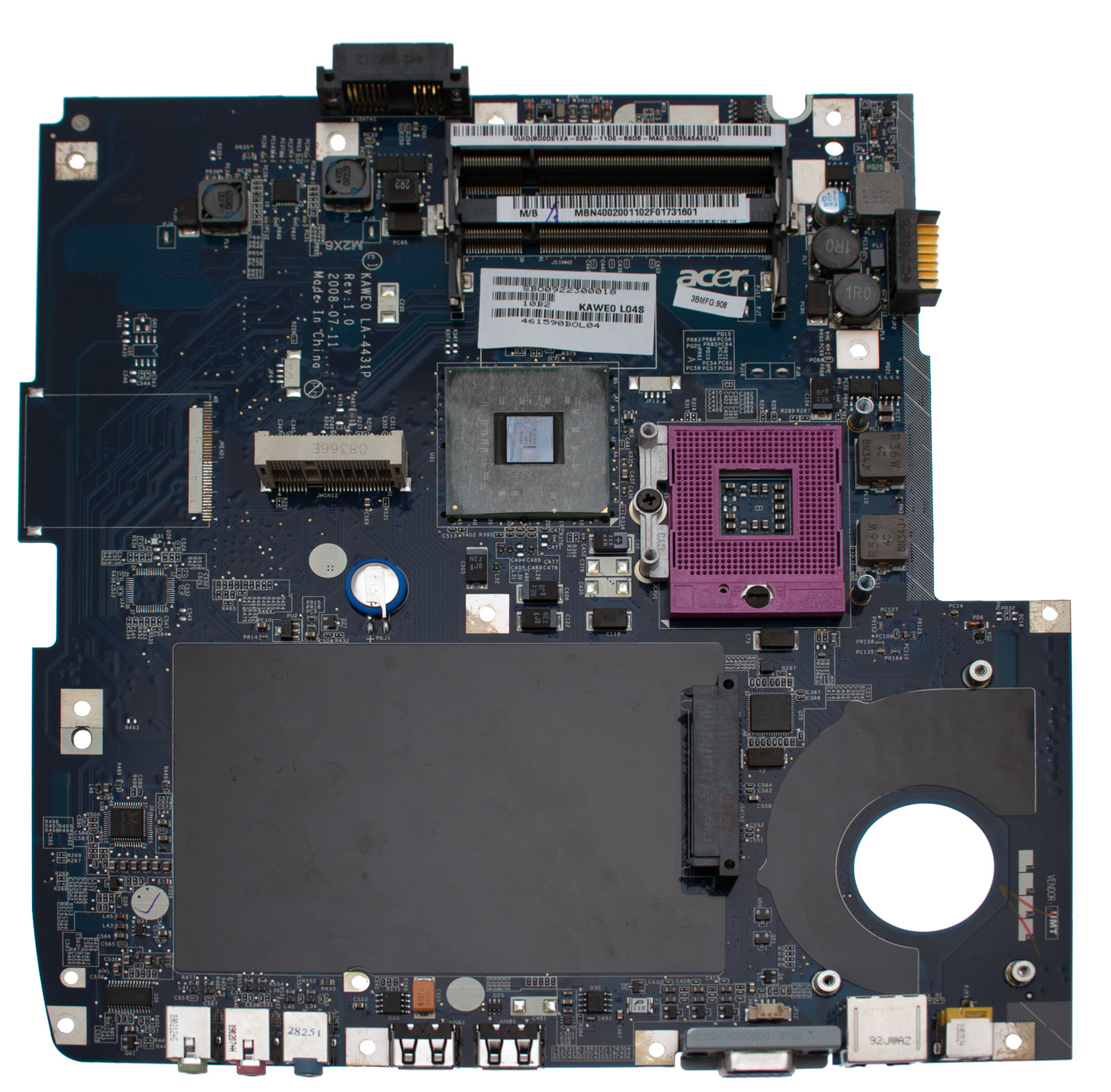 eMachines Mainboard GL40.UMA.E720.LF eMachines E720 Serie (Original)