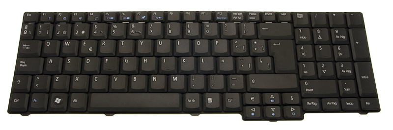 eMachines Tastatur spanisch (ES) eMachines E728 Serie (Original)