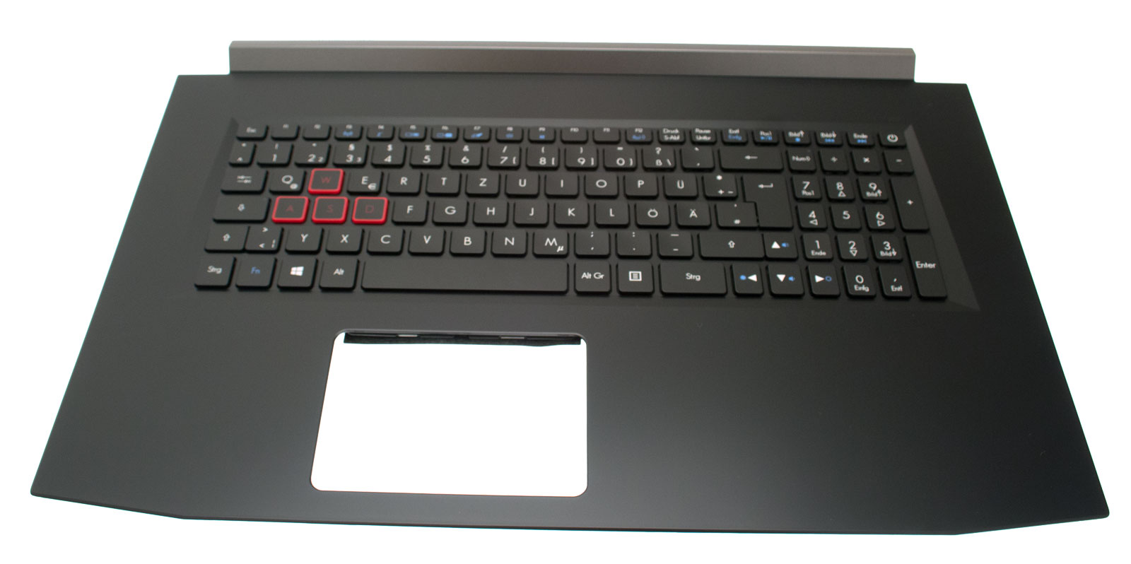 Acer Tastatur beleuchtet Deutsch (DE) + Top case schwarz Predator Helios 300 PH317-52 Serie (Original)