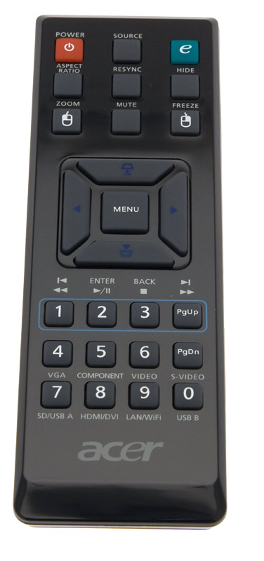 Acer Fernbedienung / Remote Control X1110A Serie (Original)