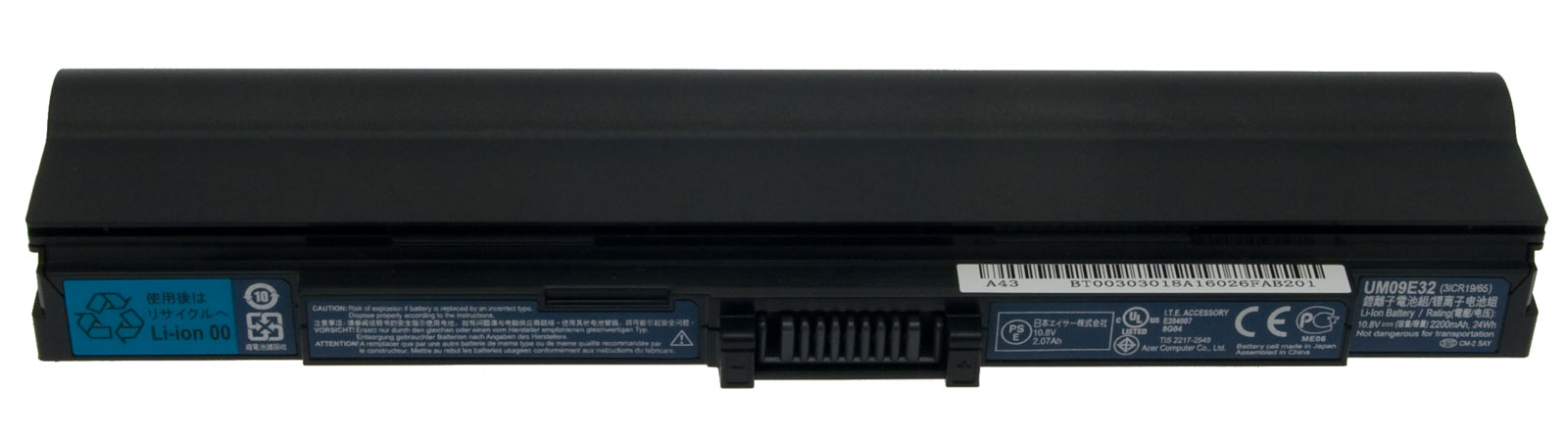 Packard Bell Akku / Batterie 2200mAh dot m-u Serie (Original)