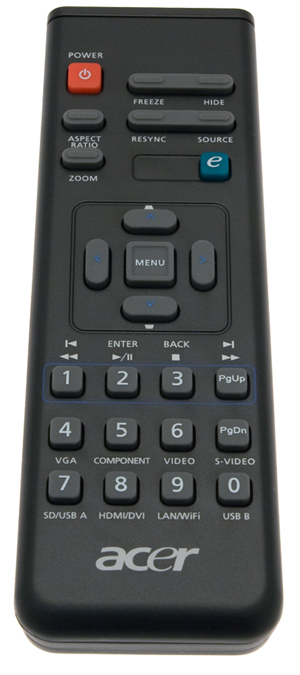 Acer Fernbedienung / Remote Control P1200 Serie (Original)