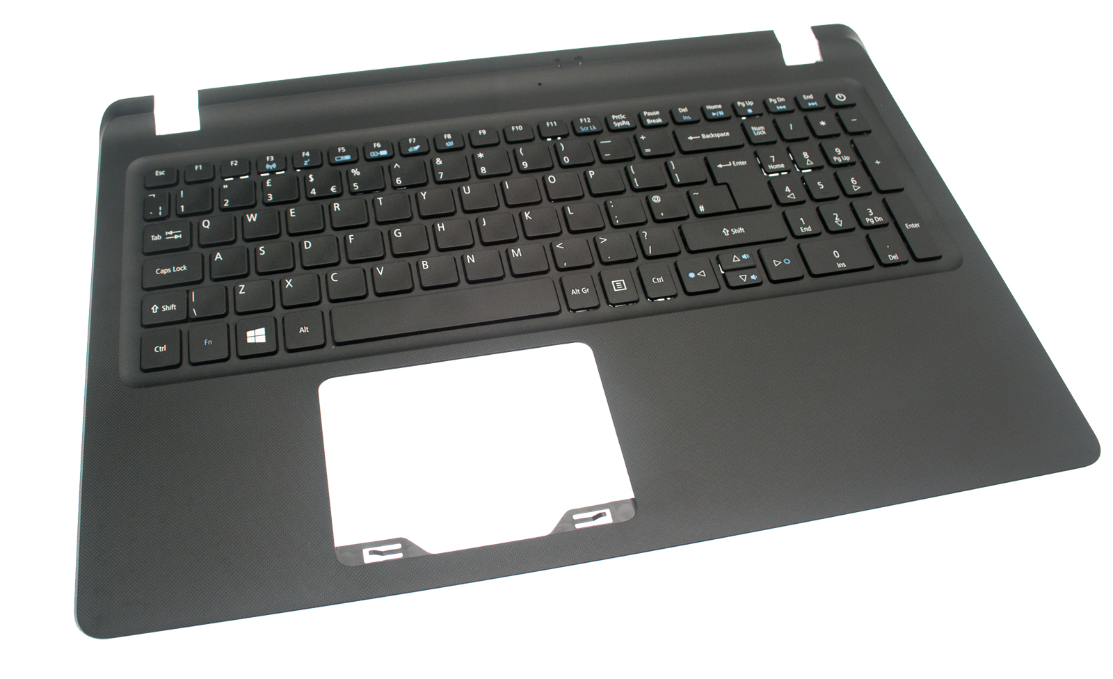 Acer Tastatur Englisch (UK) + Top case schwarz Extensa 2540 Serie (Original)