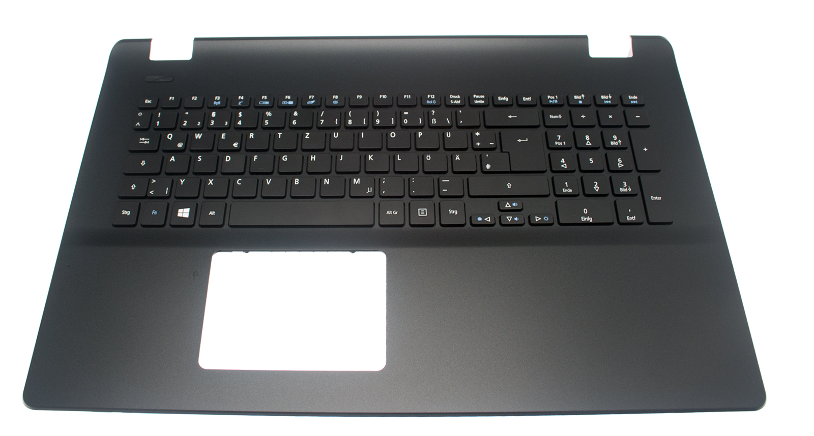 Acer Tastatur Deutsch (DE) + Top case schwarz TravelMate P276-M Serie (Original)