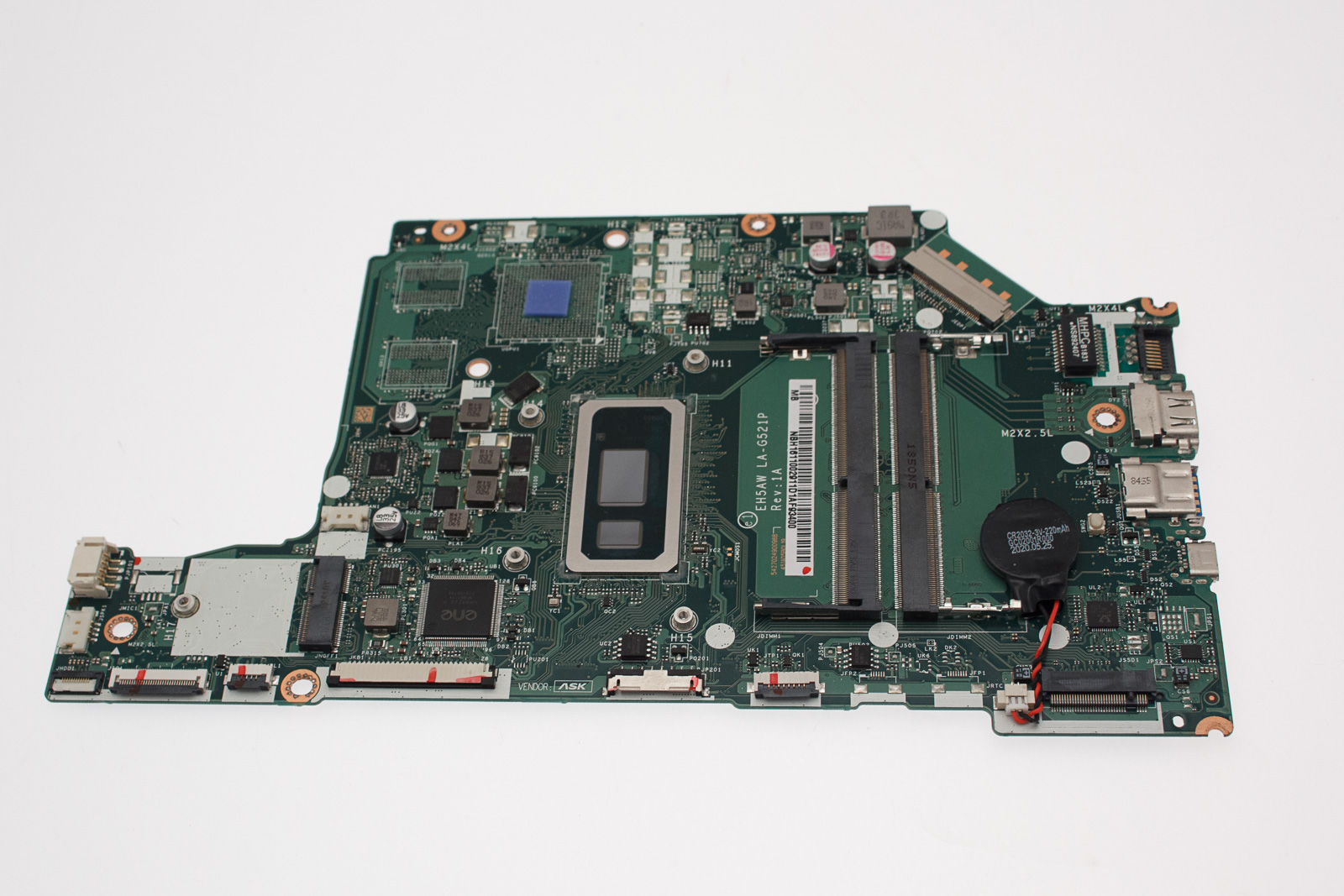 Acer Mainboard W/CPU.I5-8265U.UMA Aspire 5 A515-52G Serie (Original) Acer Mainboard W/CPU.I5-8265U.UMA Aspire 5 A515-52G Serie (Original)
