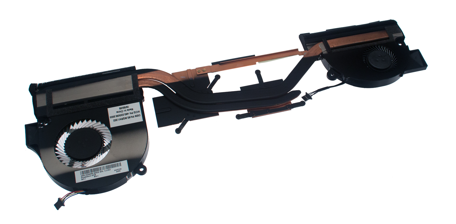 Acer Kühlkörper mit 2 Lüftern / Thermal module with 2 fans Aspire V Nitro7-791G Serie (Original)