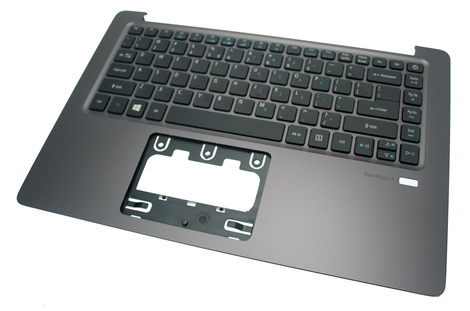 Acer Tastatur US-Int. (US) + Topcase grau TravelMate X349-G2-M Serie (Original)