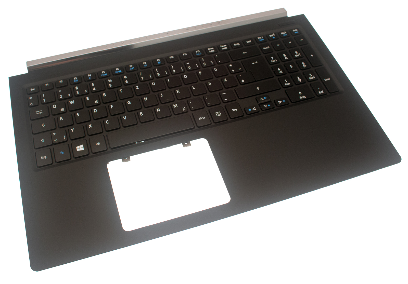 Acer Tastatur beleuchtet deutsch (DE) + Top Case schwarz Aspire V Nitro7-571G Serie (Original)