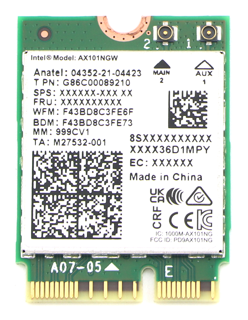 Acer WLAN.AZUREWAVE.MT7902 Aspire 3 A314-23P Serie (Original) Acer WLAN.AZUREWAVE.MT7902 Aspire 3 A314-23P Serie (Original)