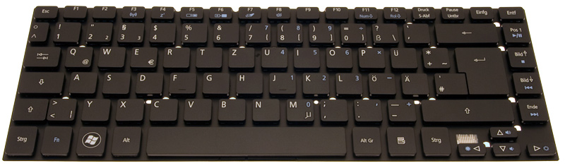 Acer Tastatur / Keyboard (German) Aspire 4755G Serie (Original)