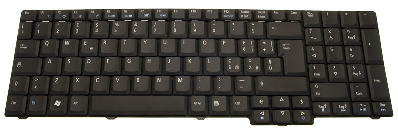 Acer Tastatur italienisch (IT) Aspire 5738G Serie (Original)