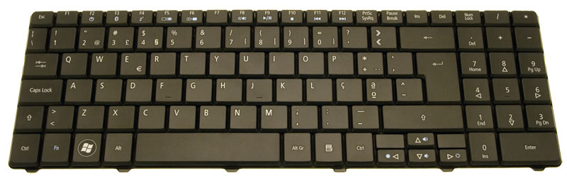 Acer Tastatur portugiesisch (PT) Aspire 5732Z Serie (Original)