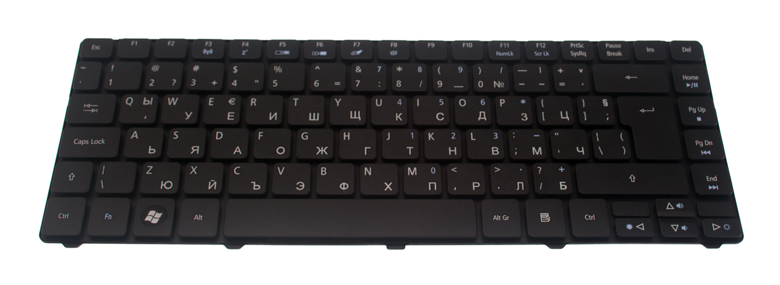 Acer Tastatur bulgarisch (BL) schwarz Aspire 3750G Serie (Original)