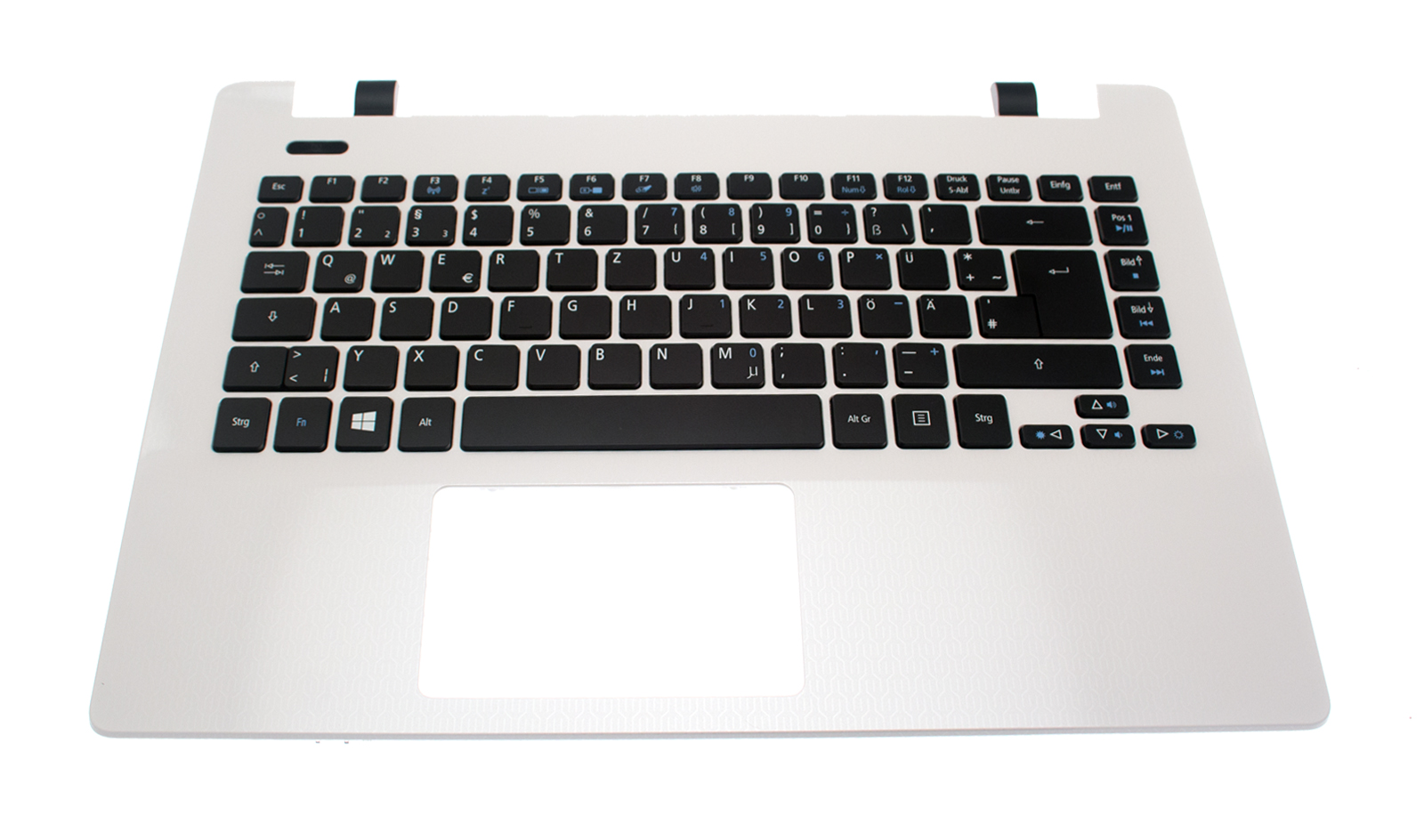 Acer Tastatur deutsch (DE) + Top Case weiß Aspire E5-411 Serie (Original)