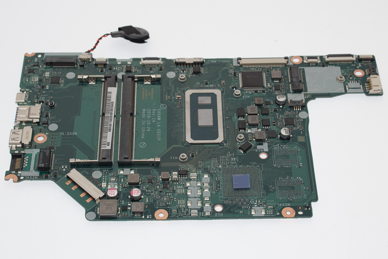 Acer Mainboard W/CPU.I5-8265U.UMA.TP.W/FP Aspire 5 A515-52 Serie (Original)
