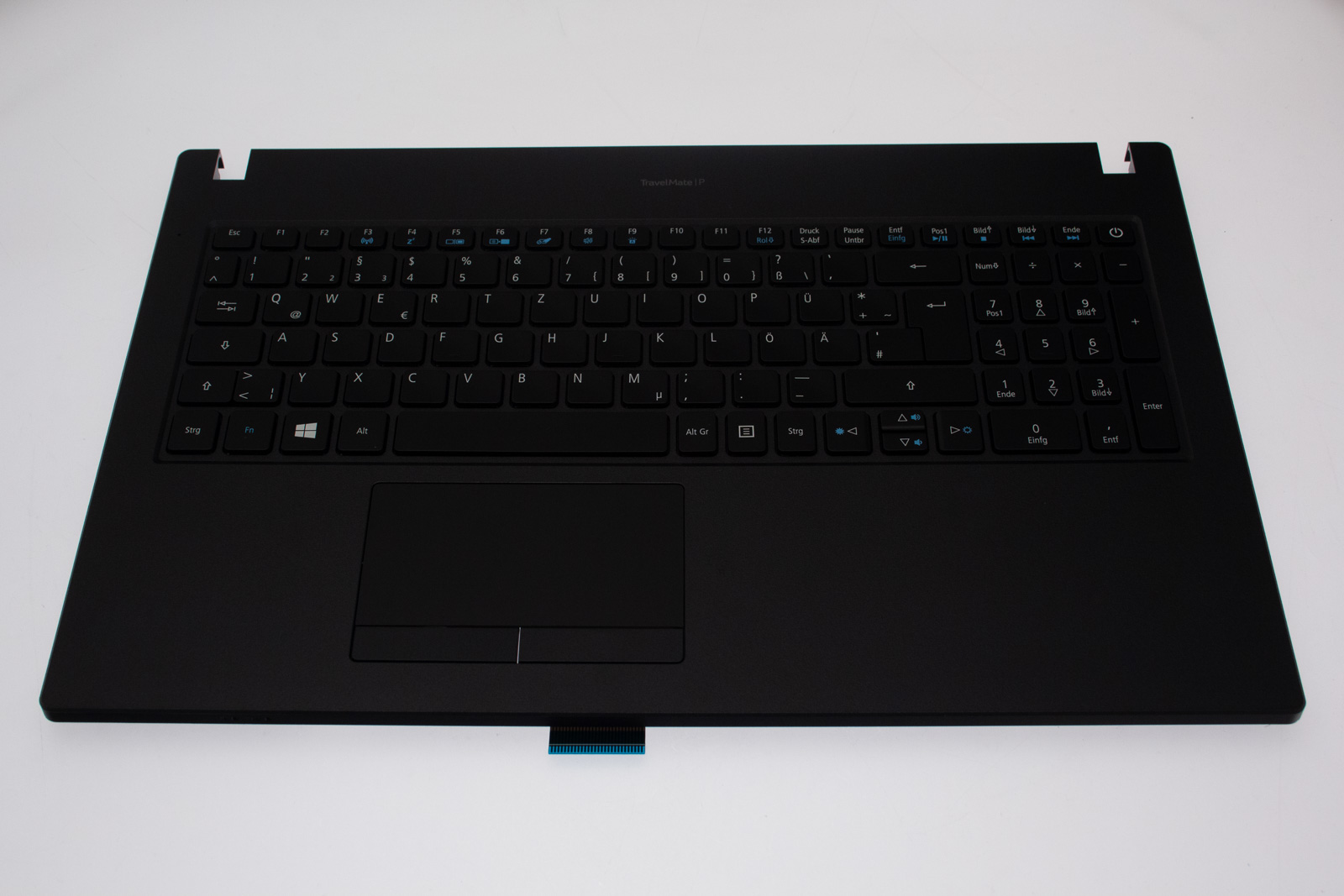 Acer Tastatur Deutsch (DE) + Top case schwarz TravelMate P2510-M Serie (Original)