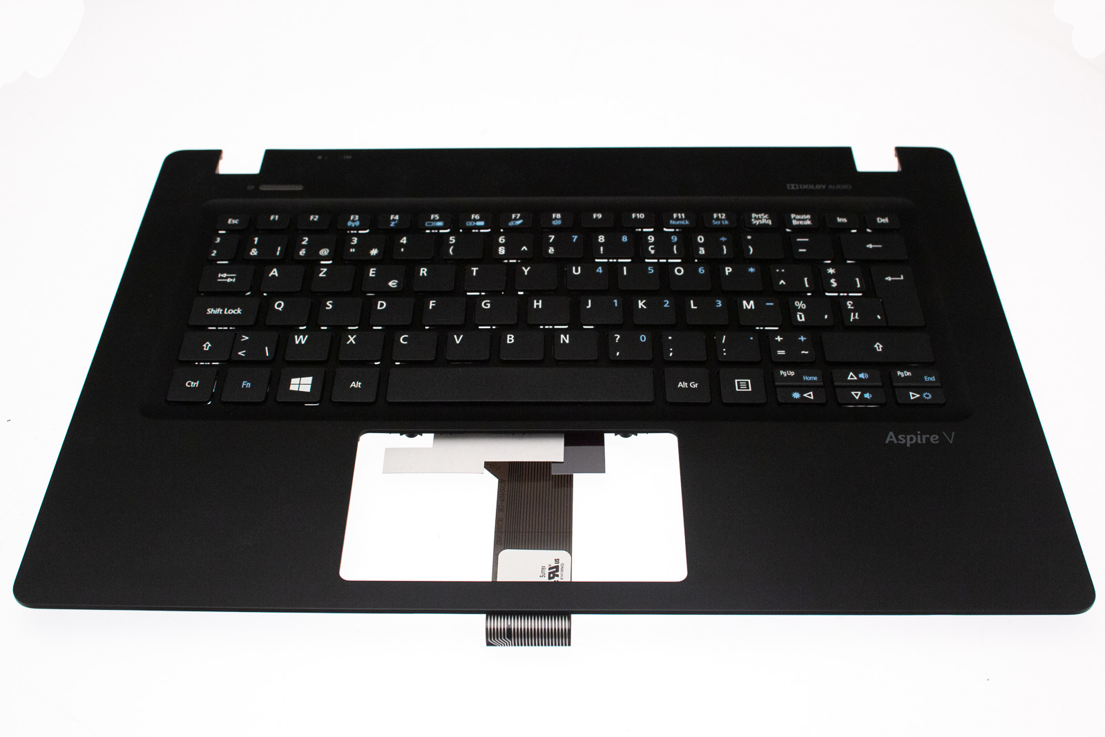 Acer Tastatur Belgien (BE) + Top case schwarz Aspire V3-372T Serie (Original) Acer Tastatur Belgien (BE) + Top case schwarz Aspire V3-372T Serie (Original)