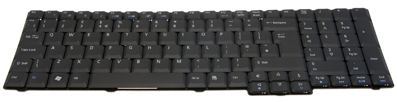 Acer Tastatur / Keyboard (UK) Aspire 8530 Serie (Original)