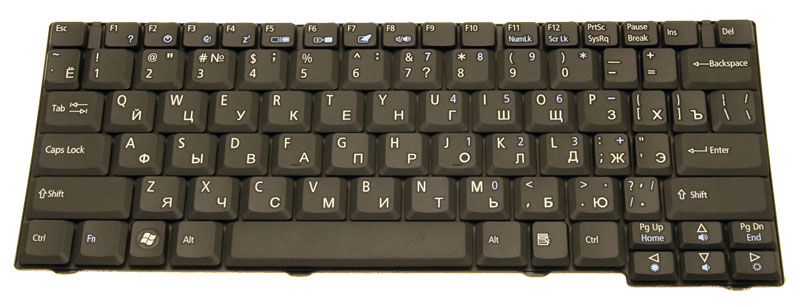 Acer Tastatur / Keyboard (Russia) Ferrari 1000 Serie (Original)