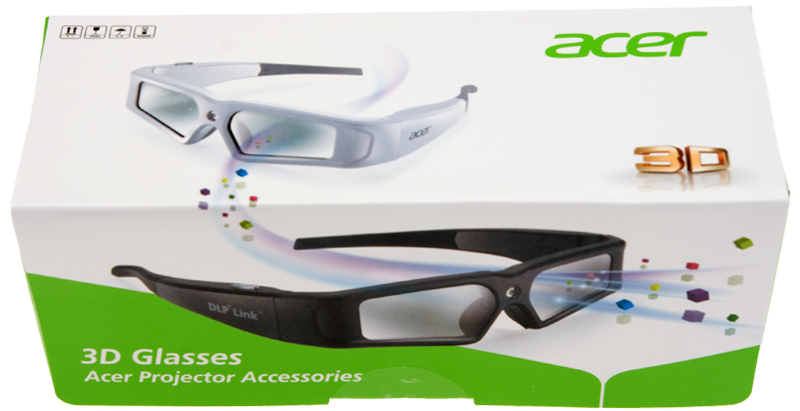 Acer 3D Brille weiß / GLASSES 3D H9505BD Serie (Original)