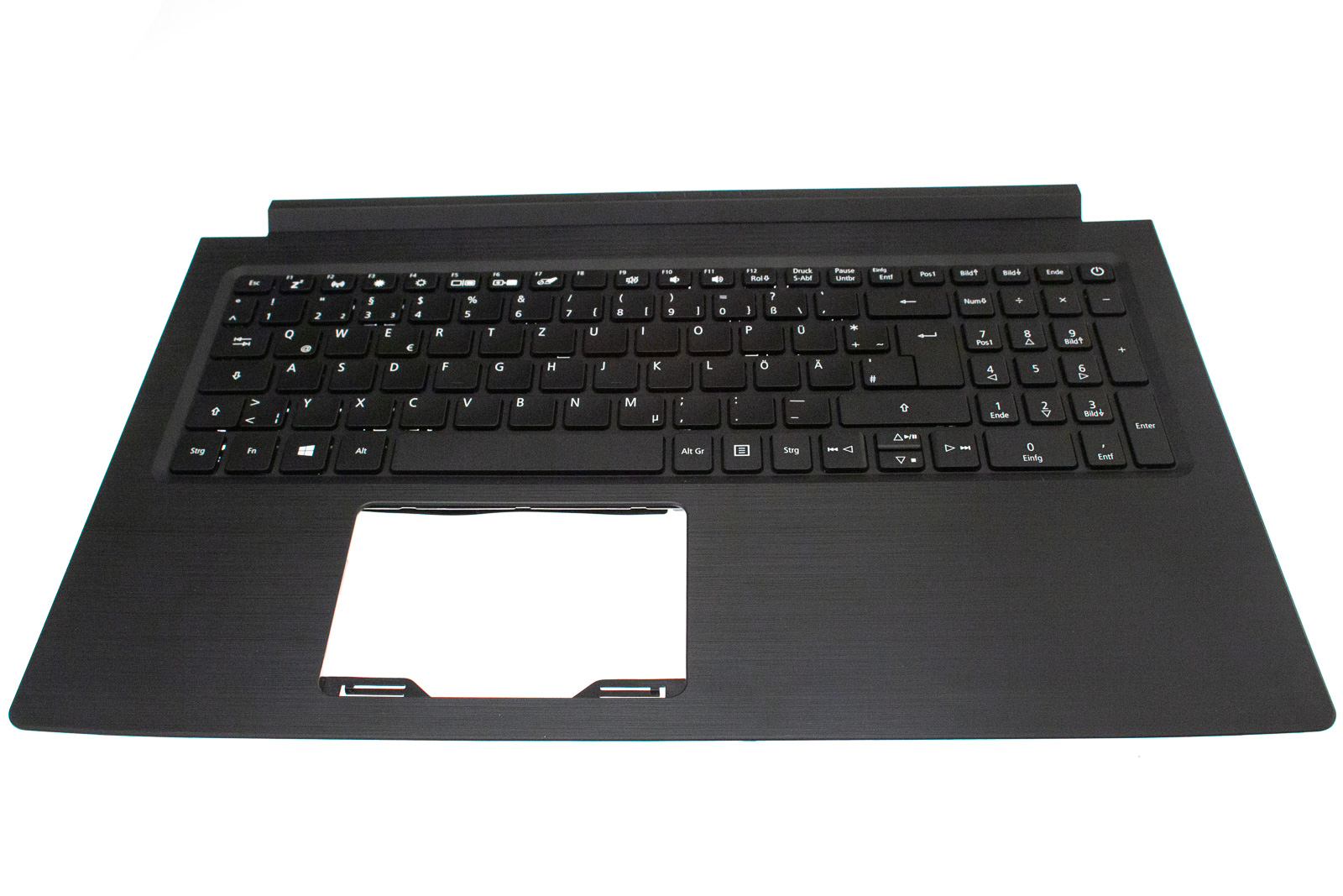 Acer Tastatur Deutsch (DE) + Top case schwarz Aspire 3 A315-41 Serie (Original) Acer Tastatur Deutsch (DE) + Top case schwarz Aspire 3 A315-41 Serie (Original)