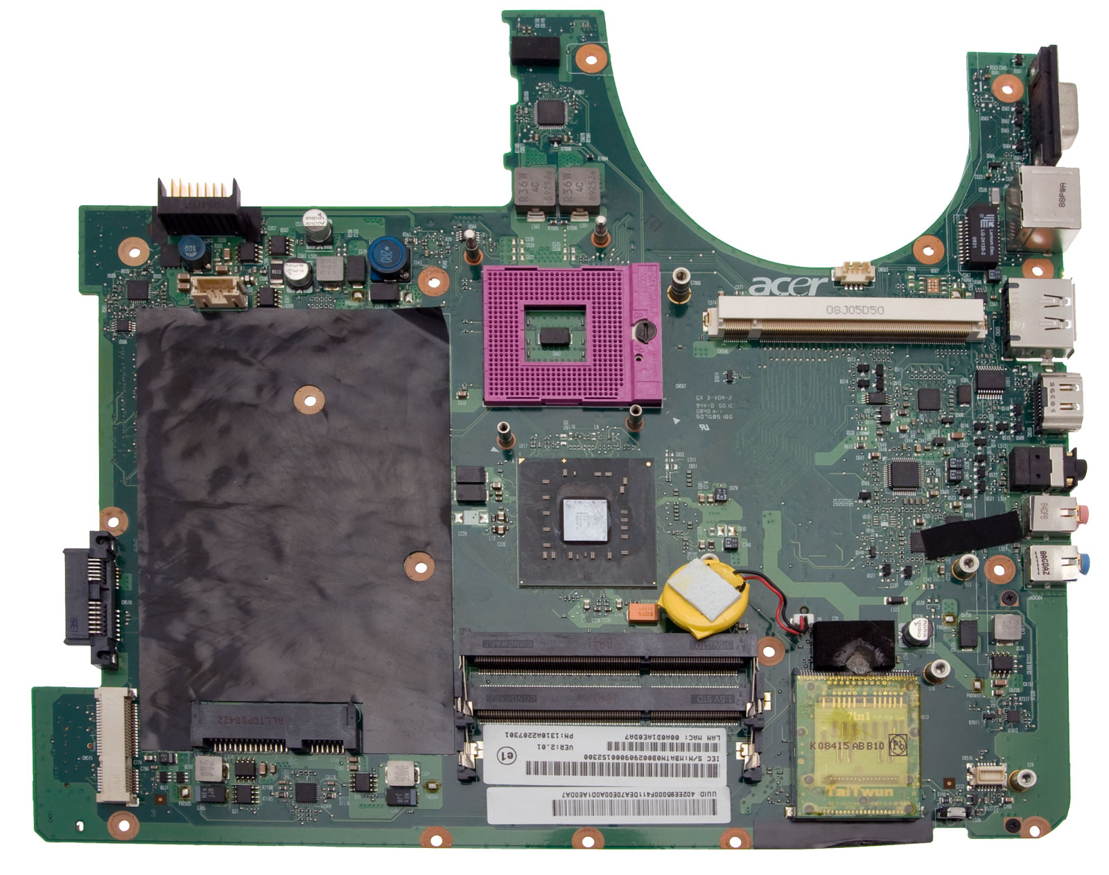 Acer Mainboard 935G.DIS.PM45.ICH9.LF Aspire 6935G Serie (Original)