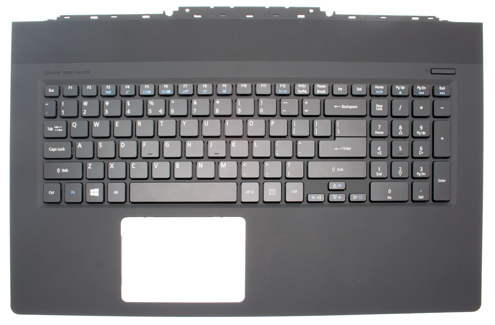 Acer Tastatur beleuchtet US-Int. (US) + Top Case schwarz Aspire V Nitro7-791G Serie (Original)