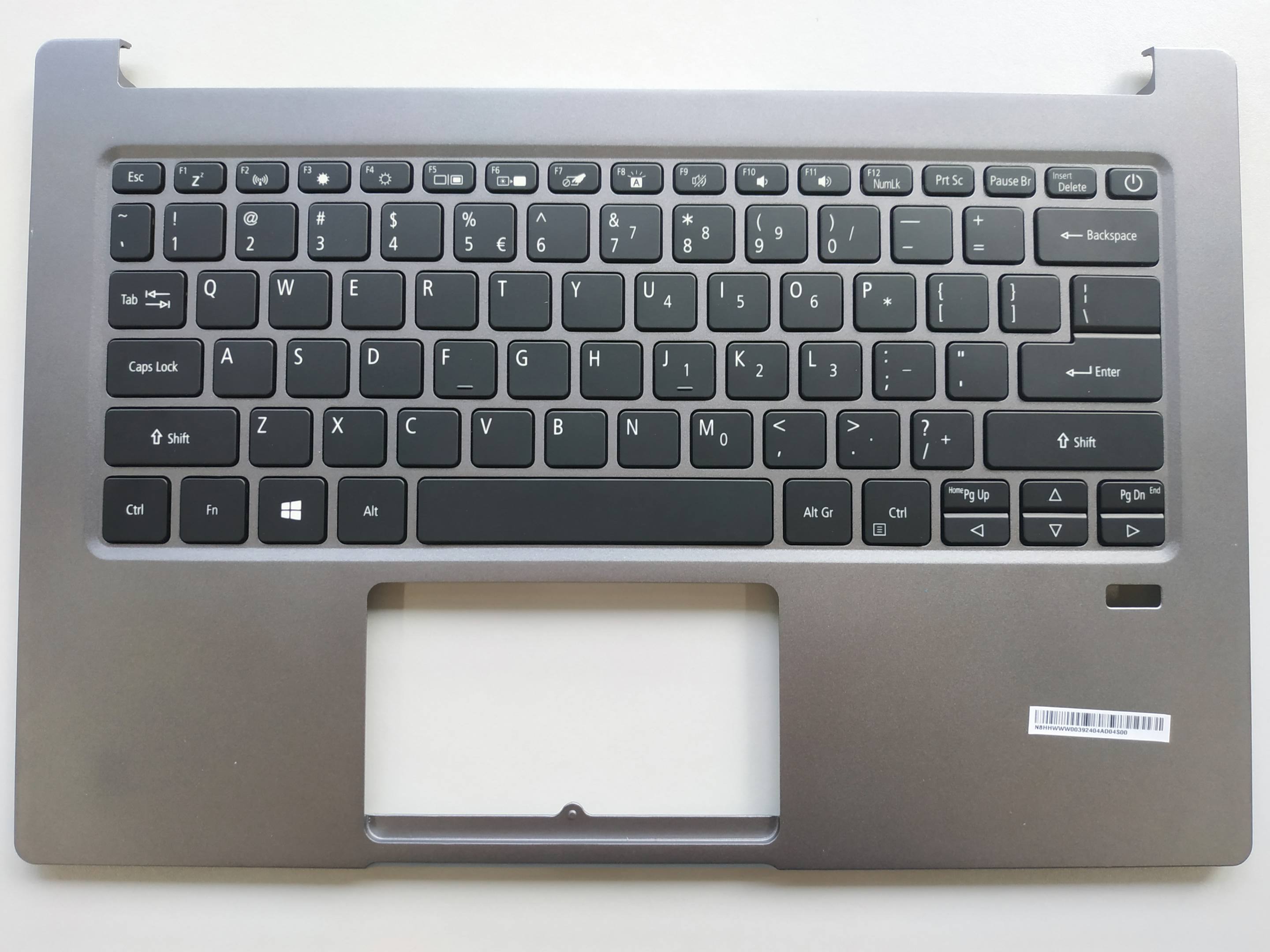 Acer Tastatur beleuchtet US-Int. (US) + Topcase grau Swift 3 SF314-57G Serie (Original)