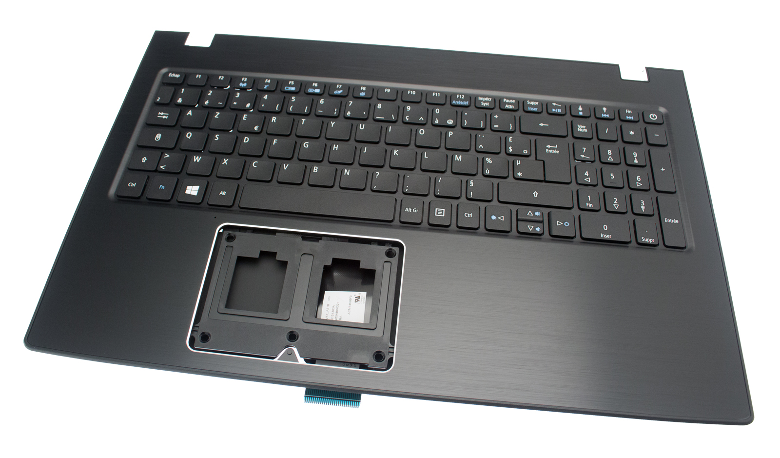 Acer Tastatur französisch (FR) + Topcase schwarz Aspire E5-575 Serie (Original)