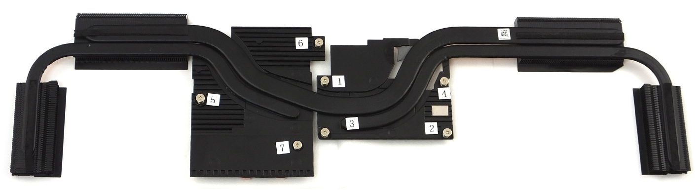 Acer Wärmemodul / Thermal module Nitro 5 AN514-53 Serie (Original)