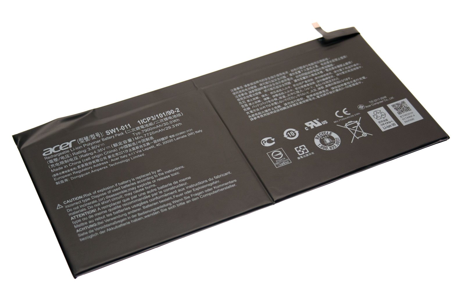 Acer Akku / Batterie / Battery Iconia S1003P Serie (Original)