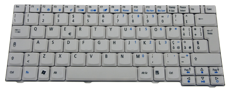Acer Tastatur / Keyboard (Italy) Aspire 2420 Serie (Original)
