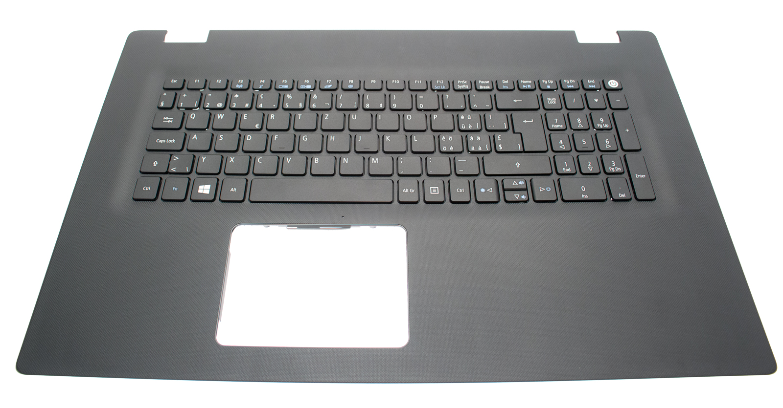 Acer Tastatur Schweiz/Deutsch (CH) + Top case schwarz TravelMate P277-MG Serie (Original)