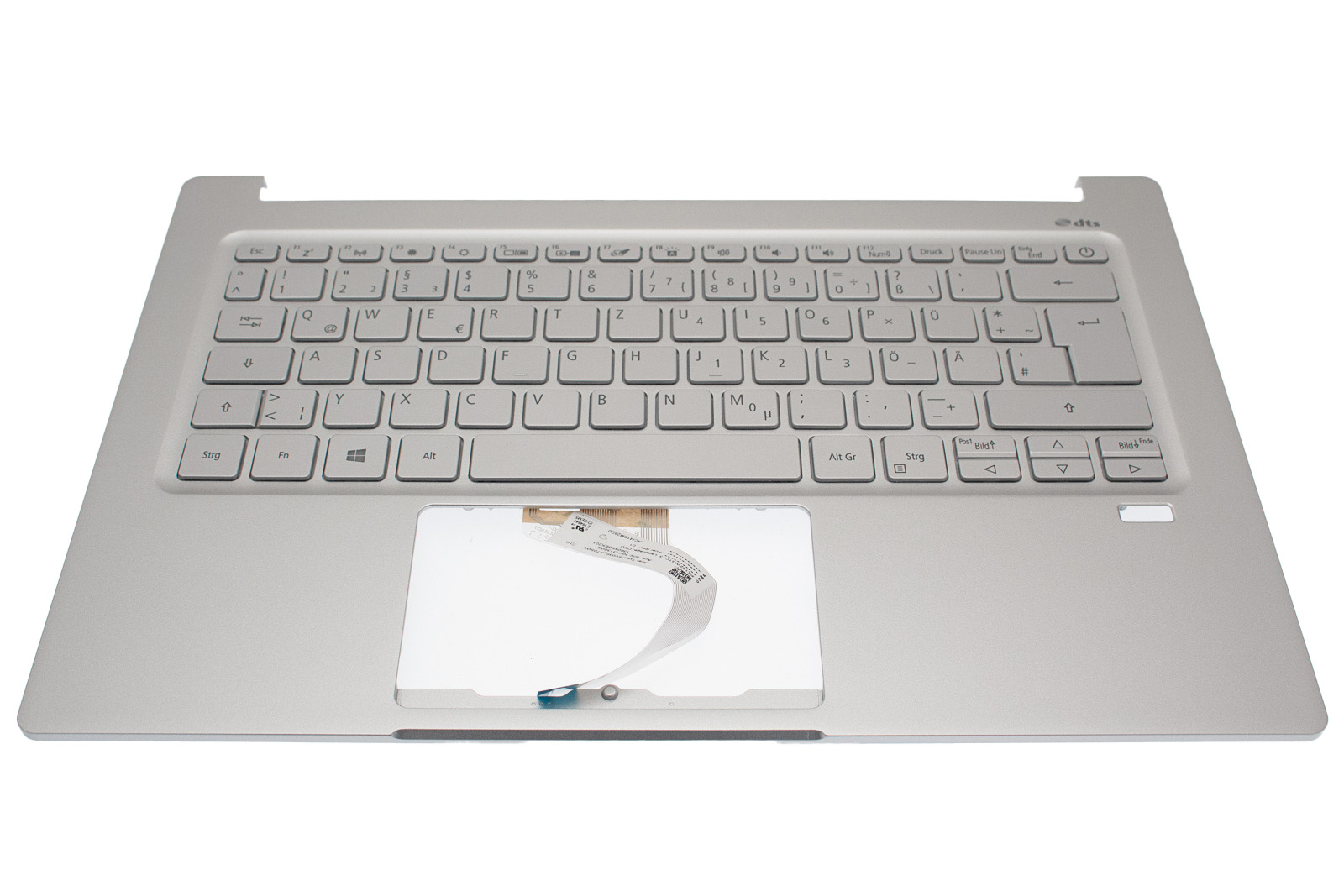 Acer Tastatur beleuchtet deutsch (DE) + Topcase silber Swift 3 SF314-59 Serie (Original) Acer Tastatur beleuchtet deutsch (DE) + Topcase silber Swift 3 SF314-59 Serie (Original)