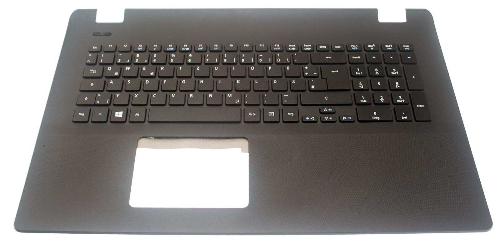 Acer Tastatur Deutsch (DE) + Top case schwarz Aspire ES1-731G Serie (Original)