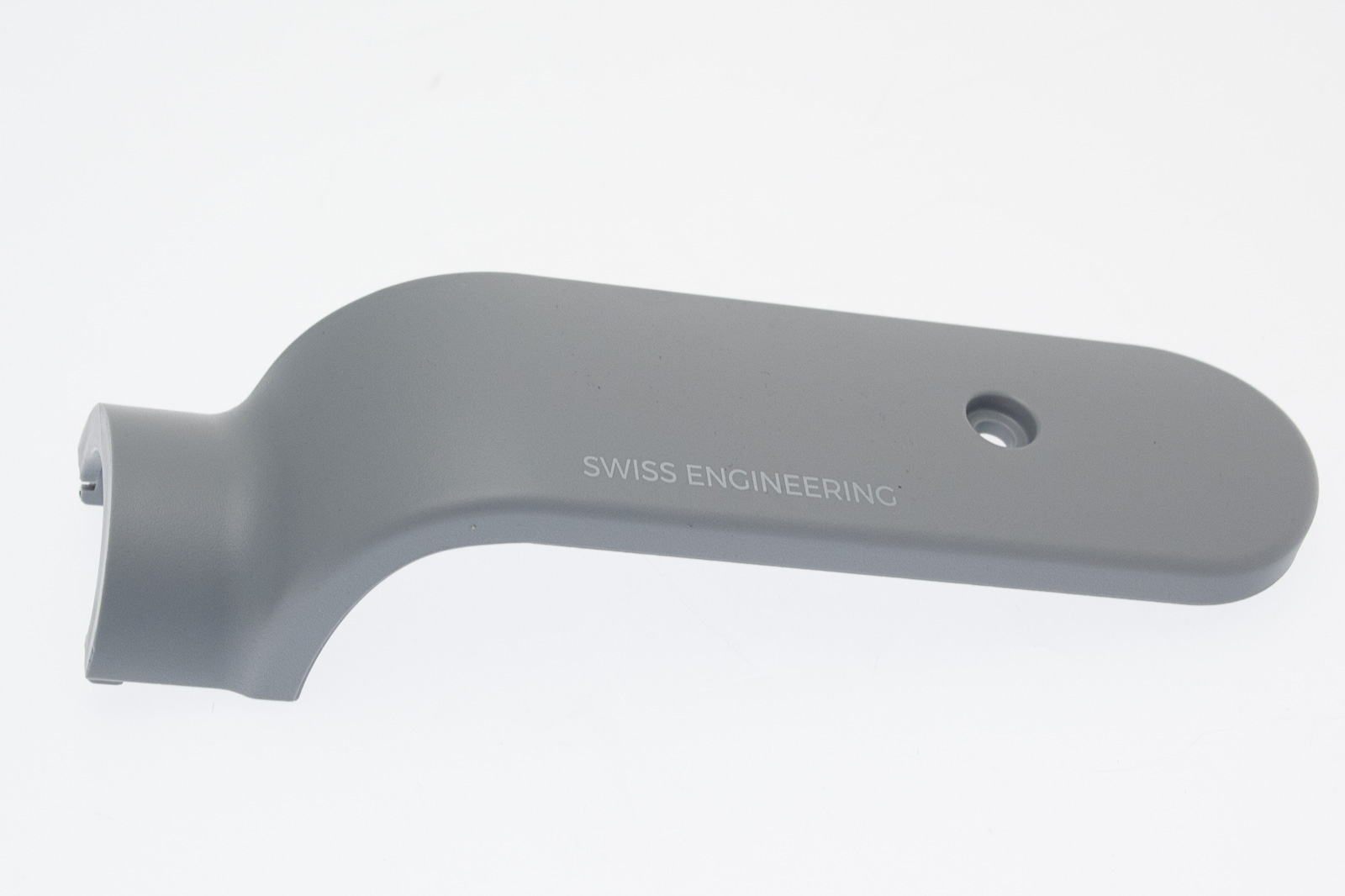 SOFLOW (36) rechte Abdeckung Vordergabel in silber/grau SO ONE + (SFSOB524) (Original)