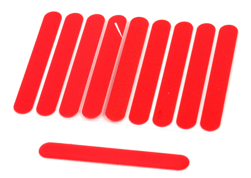 SEGWAY DEKORATIVES ETIKETT ASSY.  ROT  K014 E22D (Original)