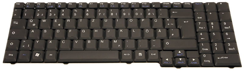 PackardBell Tastatur / Keyboard (German) EasyNote MB66 Serie (Original)
