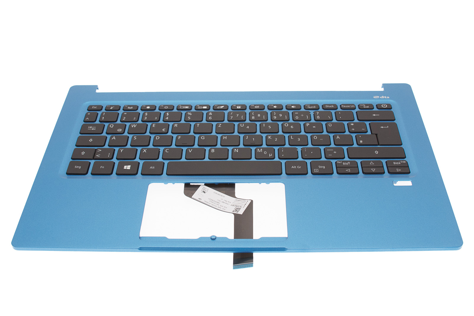 Acer Tastatur beleuchtet Deutsch (DE) + Topcase blau / schwarz Swift 3 SF314-59 Serie (Original) Acer Tastatur beleuchtet Deutsch (DE) + Topcase blau / schwarz Swift 3 SF314-59 Serie (Original)