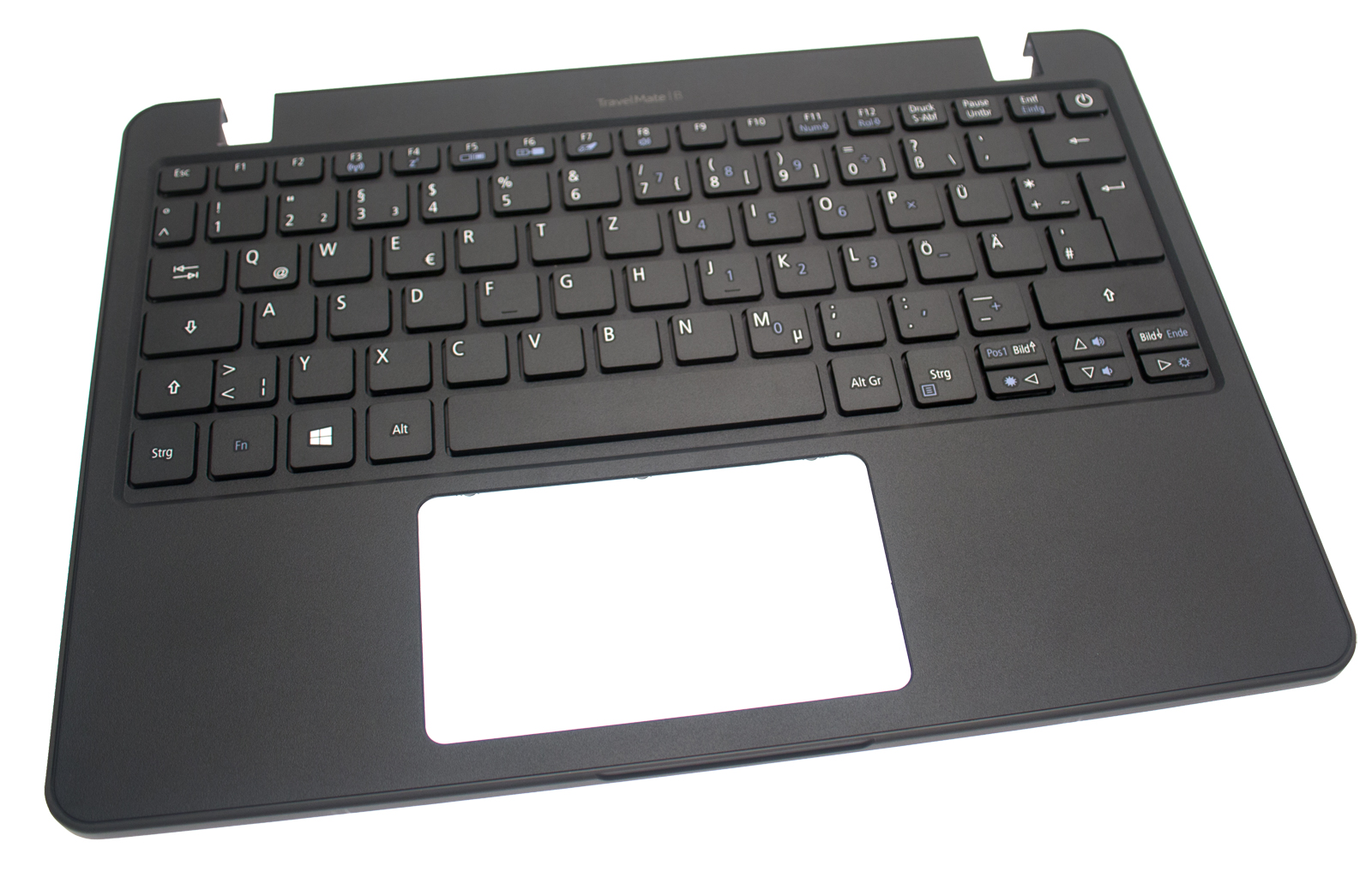 Acer Tastatur Deutsch (DE) + Top case schwarz TravelMate B117-M Serie (Original)