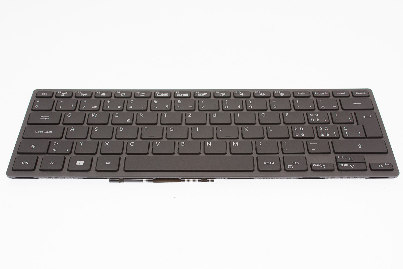 Acer Tastatur schwarz (Schweiz-Deutsch) / Keyboard black (Swiss-German) TravelMate Spin B3 B311RNA-31 Serie (Original)