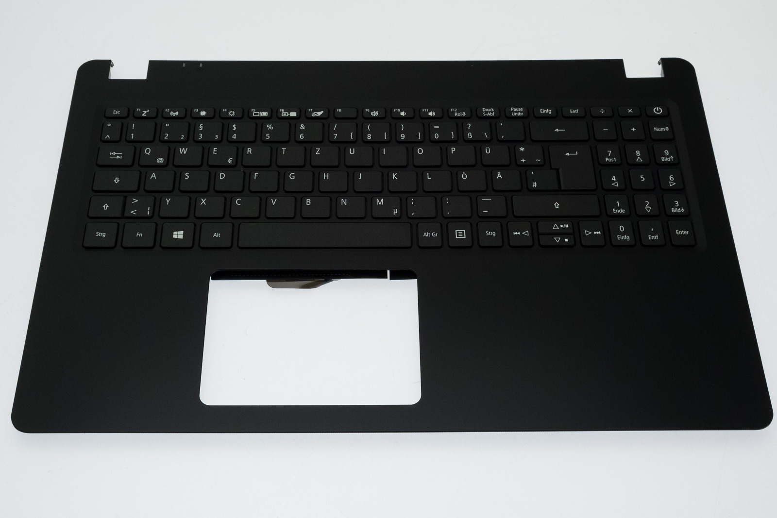 Acer Tastatur Deutsch (DE) + Top case schwarz Extensa 15 EX215-52 Serie (Original)