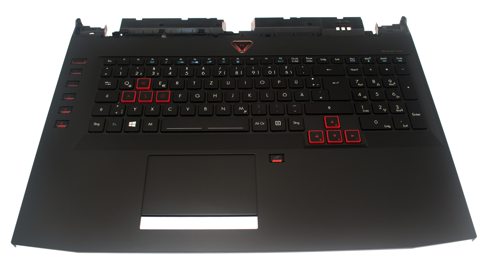 Acer Tastatur beleuchtet deutsch (DE) + Topcase  Predator 17 G9-791 Serie (Original)