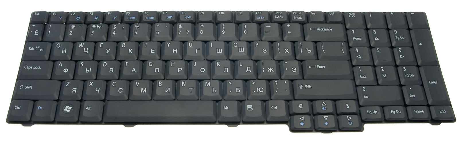 eMachines Tastatur russisch (RU) eMachines E728 Serie (Original)